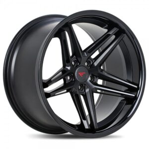 FERRADA CM1 Wheel Size 19 Matte Black with Gloss Black Lip