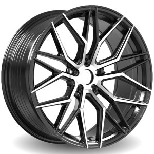 ALFINA AF303 Size 20 Gloss Black Machine Face