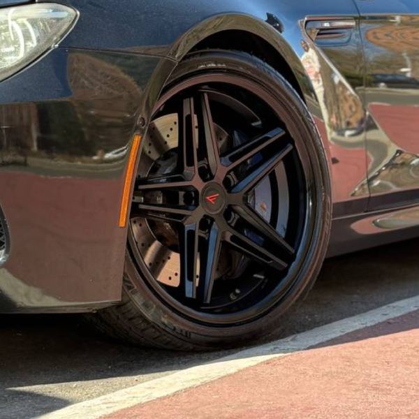 FERRADA CM1 Wheel For BMW M6 2012-2018 Size 20x10 Front 20x11.5 Rear Matte Black with Gloss Black Lip - Image 7