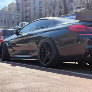 FERRADA CM1 Wheel For BMW M6 2012-2018 Size 20x10 Front 20x11.5 Rear Matte Black with Gloss Black Lip