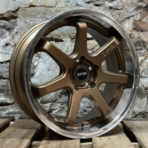 F1R FC7 Wheel Size 18 Satin Bronze Polish Lip