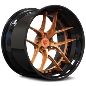 CUSTOM 2-PIECE FORGED CONCAVE WHEELS: RV-DR08D STEP LIP Size 19 Custom Color