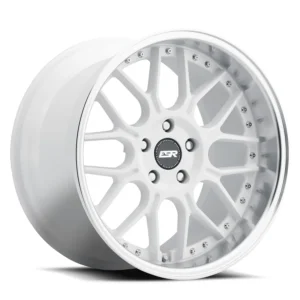 ESR CS18 Wheels Size 19 Gloss White with Machine Lip