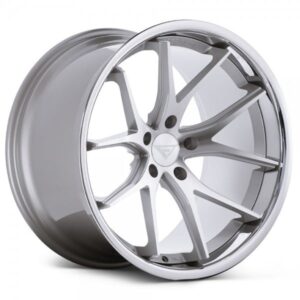 FERRADA FR2 Wheel Size 19 Machine Silver with Chrome Lip