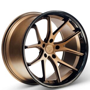 FERRADA FR2 Wheel Size 19 Matte Black with Gloss Black Lip