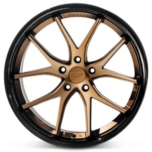 FERRADA FR2 Wheel Size 19 Matte Black with Gloss Black Lip