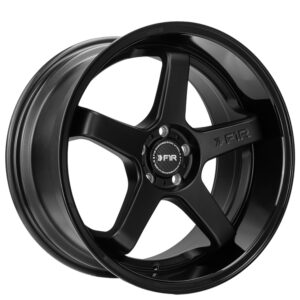 F1R FC5 Wheel Size 18 Matte Black with Gloss Black Lip